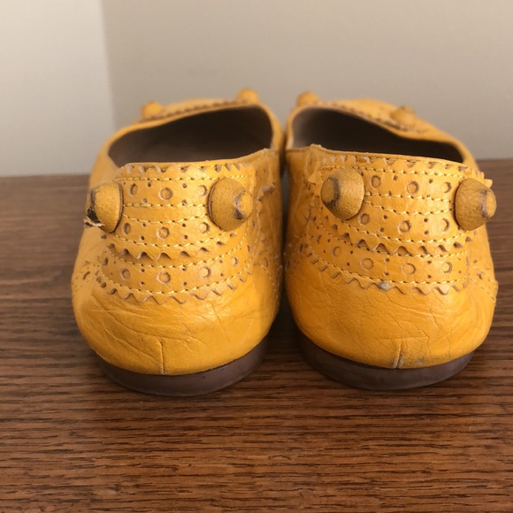 Balenciaga Yellow Flats EU 37 - Picture 5 of 17